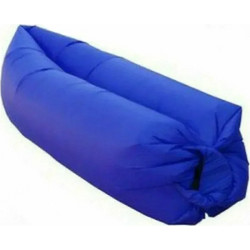 Φουσκωτό Στρώμα & Κάθισμα Ξαπλώστρα Lazy Bag Inflatable Air Sofa 240CM, σε μπλε χρώμα