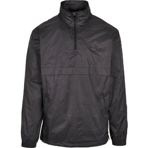 Urban Classics Ανδρικό Μπουφάν Pullover Αντιανεμικό Μαύρο TB2748 Urban Classics Ανδρικό Μπουφάν Pullover Αντιανεμικό Μαύρο TB2748