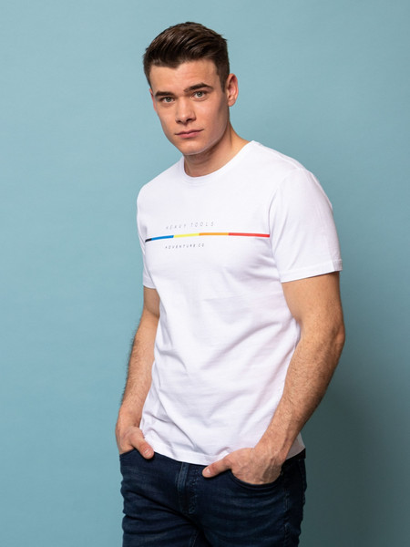 Heavy Tools T-shirt, MIKI - Λευκό
