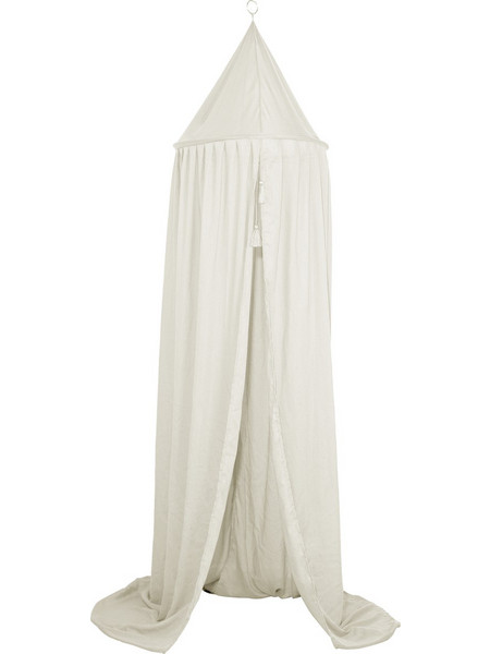 LITTLE DUTCH. Κουνουπιέρα κρεβατιού από μουσελίνα Soft White Υ:240εκ