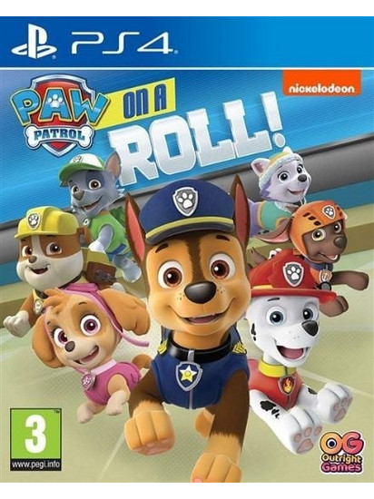 Paw Patrol On A Roll & Paw Patrol Mighty Pups Save Adventure Bay PS4