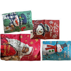 Σουπλά Υφασμάτινο με Χιονάνθρωπο 45x30cm Xmasfest 1133978