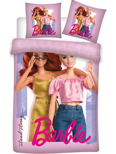 Bed Linen - Adult size 140 x 200 cm - Barbie (1000399)