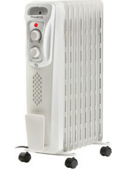 Rowenta BU2620F0 8 White Καλοριφέρ Λαδιού με 8 Φέτες 2000W