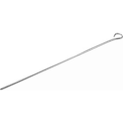 TEMNO Σούβλα Inox Στρόγγυλη 3mm 45εκ 12 Τεμάχια