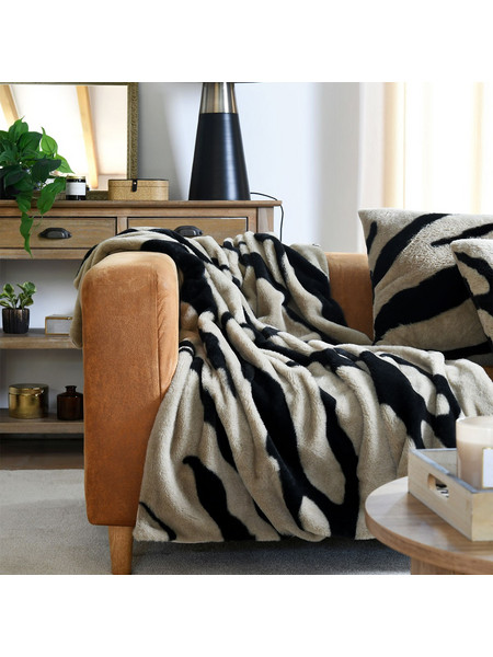 Κουβέρτα Καναπέ Fleece (130x160) S-F Fauves Taupe P2D939002