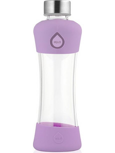 Equa Active γυάλινο μπουκάλι νερού Plum 1 τμχ