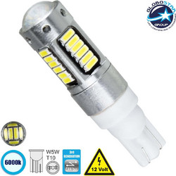 Globostar T10 / W5W LED 12V 6W 1τμχ