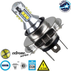 Globostar H4 XBD Extreme Series LED 12V 15W 1τμχ