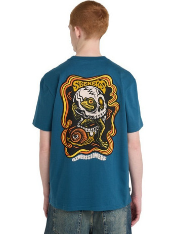 ELEMENT Timber Hermit - Short Sleeve T-Shirt for Men ELYZT00656-bqh0 blue