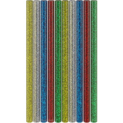 GOOBAY ράβδοι σιλικόνης 77855 Φ11mm x 200mm glitter διάφορα χρώματα 10τμχ
