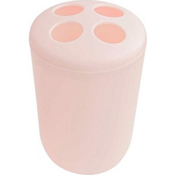 Θήκες οδοντόβουρτσας πλαστικές σε σετ 5Χ - Light Pink - 0015381