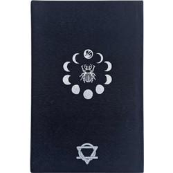 Black Gratitude Journal with Silver Lining - 120 pages - I am Thankful For