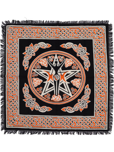 Esoteric Fringed Altar Cloth - Earth Mother