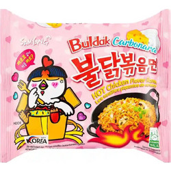 Στιγμιαία Νουντλς Ράμεν Καυτερά Samyang Hot Chicken Ramen Carbonara