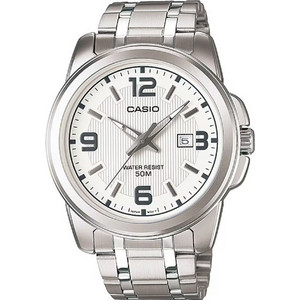 Casio Ανδρικό Ρολόι με Ασημί Μεταλλικό Μπρασελέ MTP-1314D-7A Casio Ανδρικό Ρολόι με Ασημί Μεταλλικό Μπρασελέ MTP-1314D-7A