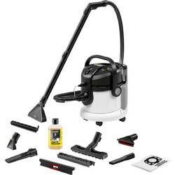 Karcher SE 4 Plus Spray Extraction Cleaner Σκούπα Υγρών / Στερεών 1000W με Κάδο 4lt 1.081-170.0