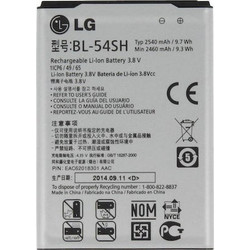 LG BL-54SH (L90 D405, G3 S D722, L Bello D331, L80 D373, G4c H525N, Magna H500F, Bello II X150) 2540mAh