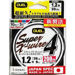 ΝΗΜΑ DUEL XWIRE X4 MULTI 200M PE 1 -0.17MM