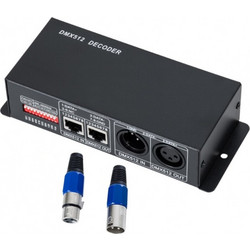 VenCore 6613-10010 - RGB 3CH DMX 512 Controller 12-24V 288-576W - DMX 512 Controller RGB 3 Καναλιών 12 Volt 288 Watt & 24 Volt 576 Watt Μέγιστο Φορτίο