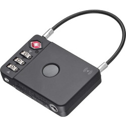 TROIKA LOK26/BK TRACK & FIND LOCK Κλειδαριά Αποσκευών TSA Μαύρη