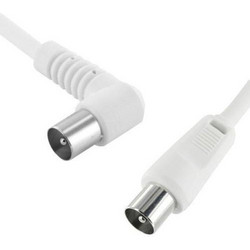 Καλώδιο Κεραίας RF M/M 1,5m Λευκό (Ασυσκεύαστο) N25686
