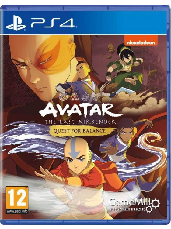 Avatar The Last Airbender Quest For Balance PS4