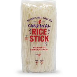 Ασιατικά Ζυμαρικά Nούντλς Ρυζιού (Noodles) M 3mm 400gr Cardinal