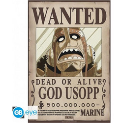 Abysse: One Piece - Wanted Usopp Wano Chibi Poster (52X38cm) (GBYDCO643)