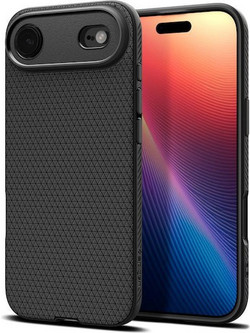 Spigen Liquid Air Back Cover Σιλικόνης Matte Black (iPhone Air) ACS10302