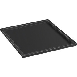 Δίσκος Καφέ Sanco Hotel Amenities 00137-Μ116 Ματ Μαύρο 30x30x1cm 00137-Μ116