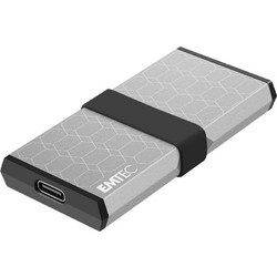 Emtec X205 Mini 1TB Εξωτερικός Σκληρός Δίσκος SSD M.2 USB-C USB 3.2 Silver