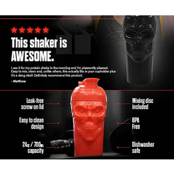 The Curse! Skull Shaker 700ml JNX Sports Red