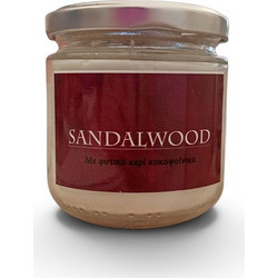 Φυτικό κερί Κοκοφοίνικα Sandalwood 200ml