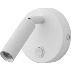 TK Lighting Enzo Μονό Σποτ με Ντουί G9 σε Λευκό Χρώμα Κωδικός: 4238