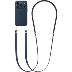 Apple MGGG4ZM/A Crossbody Strap Λουράκι Λαιμού για Κινητά Blue