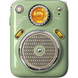 Divoom Beetles Ηχείο Bluetooth 10W με Ραδιόφωνο Πράσινο