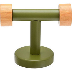 Estia ESTIA ΚΡΕΜΑΣΤΡΑ ΕΠΙΤΟΙΧΙΑ OLIVE SERIES ΔΙΠΛΗ ΜΕΤΑΛΛΙΚΗ/BAMBOO ΛΑΔΙ