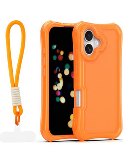 SENSO SPD SAFECASE with STRAP IPHONE 17 / 18 orange backcover