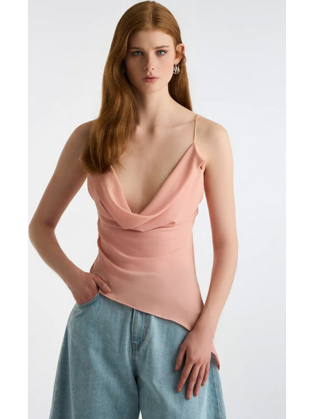 Crepe Slip Top