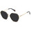 Polaroid Eyewear PLD6147/S/X KB7/M9 Γυναικεία Γυαλιά Ηλίου Τετράγωνα Μεταλλικά Χρυσά με Μαύρο Polarized Καθρέπτη Φακό