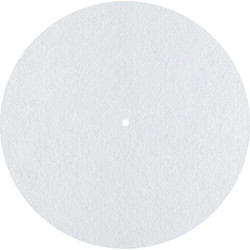 Dynavox PM2" felt mat - white - white