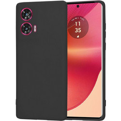 Techsuit SoftFlex Θήκη Μαύρο (Motorola Edge 50 Fusion)