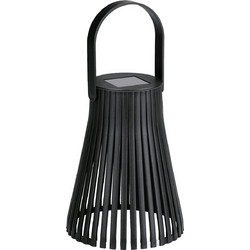 Ηλιακό Φανάρι Ηλιακό Μαύρο Φ11x14-21cm ARTI CASA