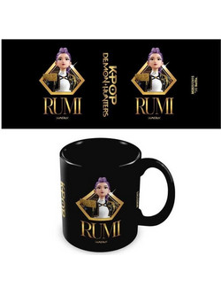 K-Pop Demon Hunters Rumi Black Mug - Κούπα Μαύρη 330ml