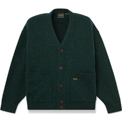 Timberland Phillips Brook Wool Blend Speckle Yarn Ανδρική Ζακέτα Πράσινη