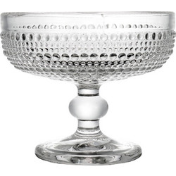 Σετ γυάλινα μπωλ παγωτού 6 τεμαχίων 300 ml Cryspo Trio Rando Clear