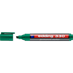 EDDING ανεξίτηλος μαρκαδόρος 330, 1-5mm, επαναγεμιζόμενος, πράσινος