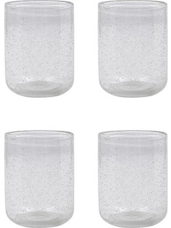 House Doctor Σετ Ποτήρια Γυάλινα Rich Clear H11 cm 4 τμχ