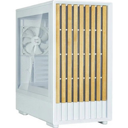 Zalman P10 Namu White Mini Tower Κουτί Υπολογιστή με Πλαϊνό Παράθυρο